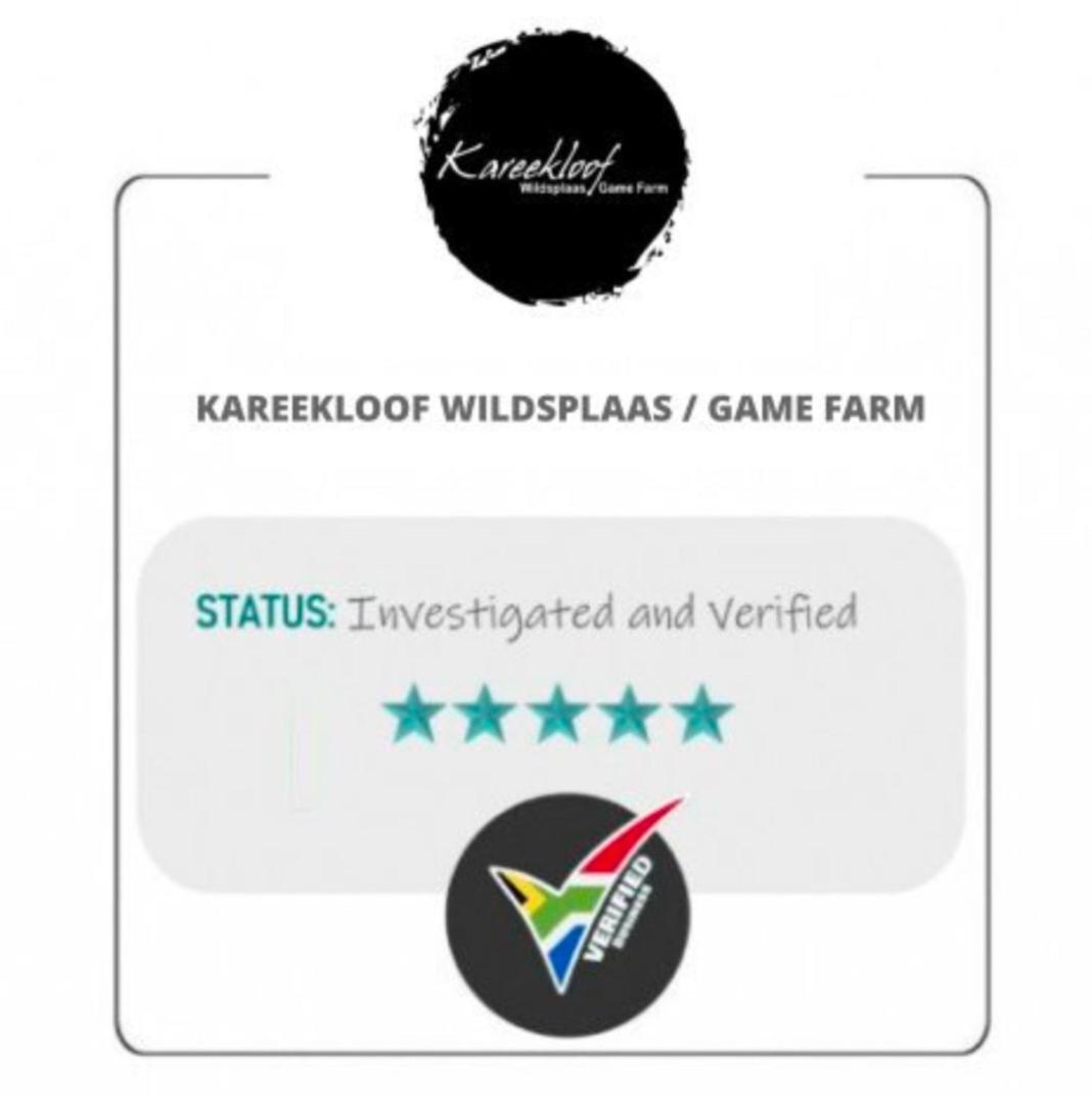 Vila Kareekloof Game Farm Derby Exteriér fotografie
